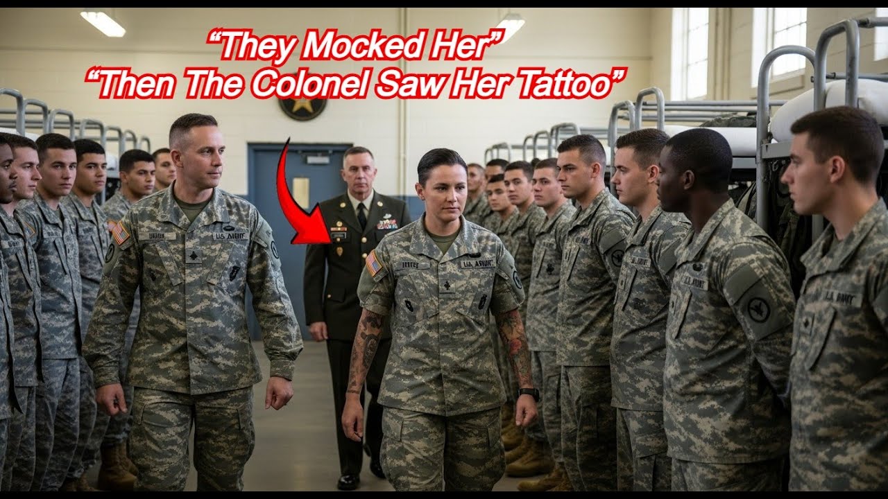 They Mocked the New Recruit—Until the Colonel Saw Her Tattoo and Stood Frozen | Mission Story