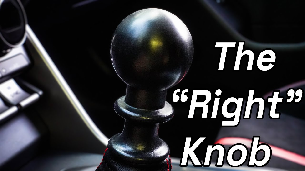 Stop Buying Weighted Shift Knobs