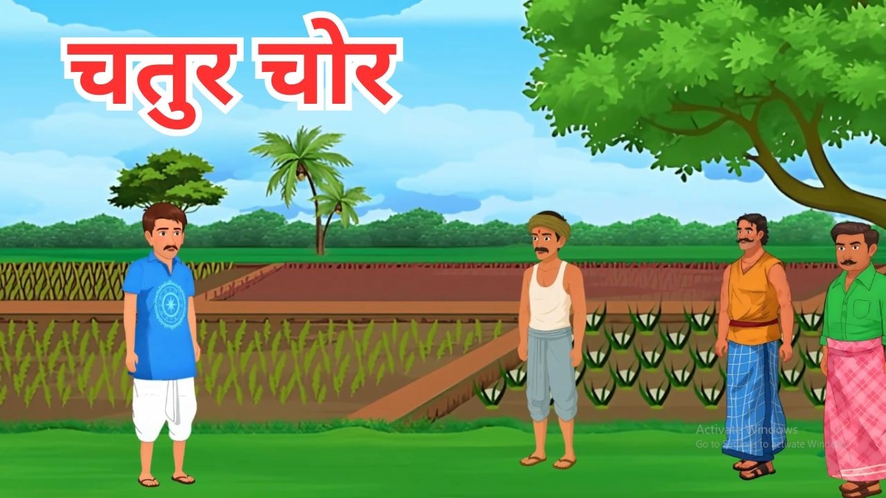 चतुर चोर |Chatur Chor|Moral Story|Village Story|Motivational Story|Hindi kahani|Hindi Story loka