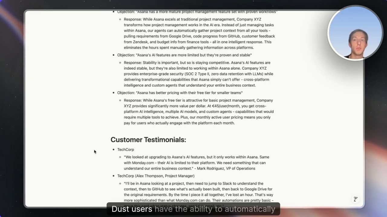 Automate competitive intelligence and battle cards generation