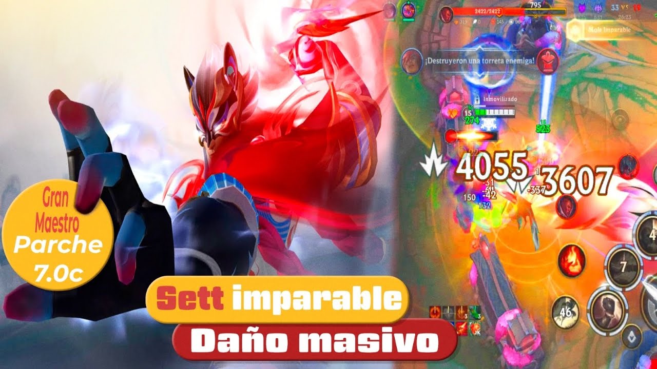 ¡EL REY DE LA ARENA ESTÁ DE VUELTA! 👑 SETT IMPARABLE | DAÑO MASIVO EN EL PARCHE 7.0c