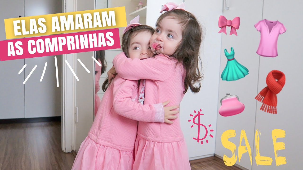 COMPRINHAS PARA AS GÊMEAS | Jéssica e as Gêmeas