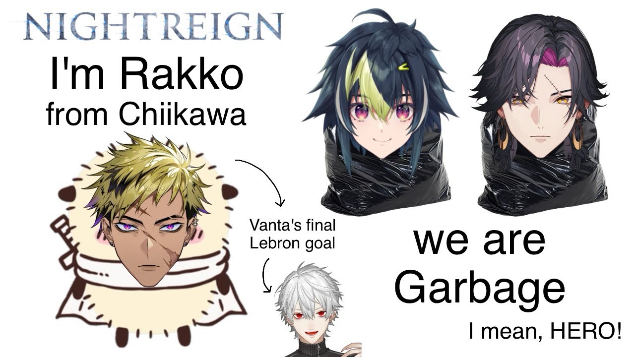 That Time When Vanta, Zali, Inami Rai Play NIGHTREIGN ⚔️ Nijisanji EN JP Collab Funny Highlights