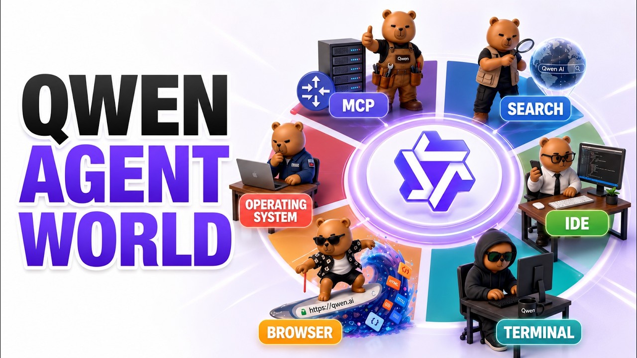 Qwen-AgentWorld: модель мира для ИИ-агентов