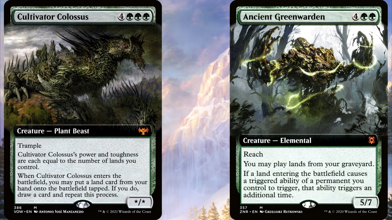 TR&CI 37: Разбор нюансов Ancient Greenwarden и Cultivator Colossus (MDFC и ETB-способности)