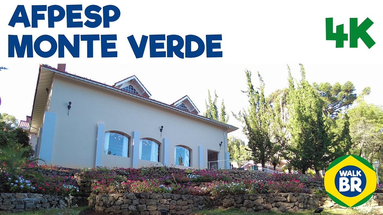 AFPESP MONTE VERDE - MG - Caminhando - Walking - 4K 60fps - Áudio Binaural