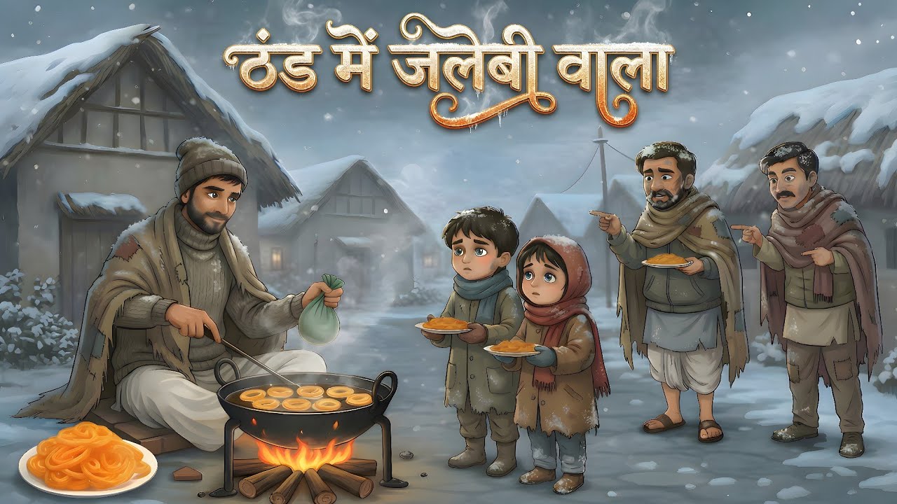 ठंड में गरीब जलेबी वाला | झूठा इल्जाम और 2 अनाथ बच्चे hindi story khaniya in hindi moral story 