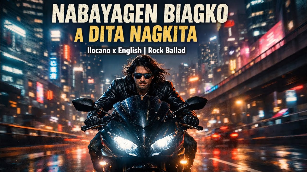 Nabayagen Biagko A Ditan Nagkita | Ilocano x English Rock Ballad (Lyrics)