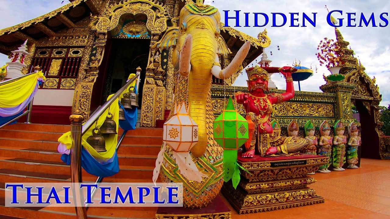 Chiang Rai Temple Hidden Gems: Wat Saeng Kaeo Phothiyan วัดแสงแก้วโพธิญาณ & Wat Doi Cee ดอยอินทรีย์