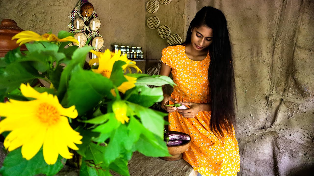 Wambatu Moju make in village style in Small Kitchen | Brinjal Moju Satisfaction recipe | My Story