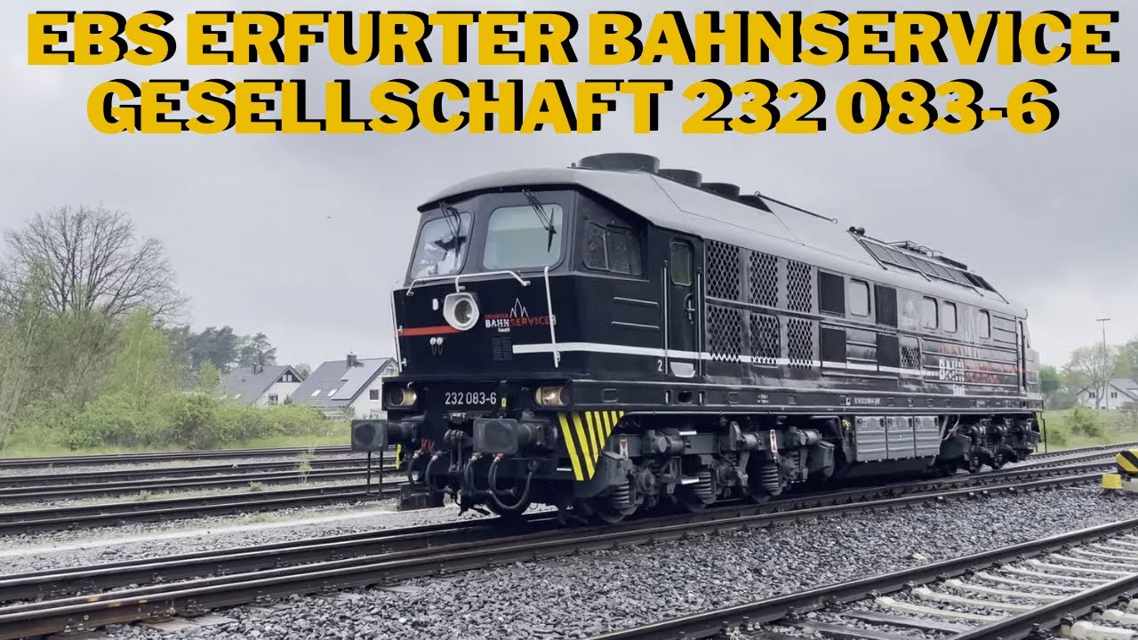 EBS der Erfurter Bahnservice Gesellschaft 232 083-6 in Paderborn-Sennelager