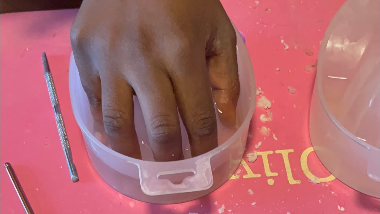 You Let Your Kid Be the Cameraman | Nail Soak Off Gone Wrong!!!🤯🤯🥴 #reallife#imperfectcontent
