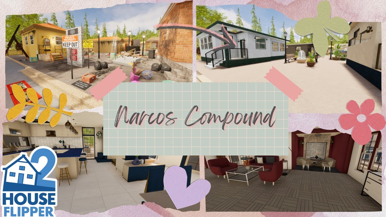 House Flipper 2 | Narcos Compound🏚️| Longplay | No Commentary
