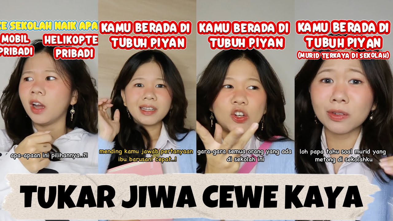 TUKAR JIWA CEWE KAYA…?!😰 [CERITA PENDEK PIYAN 2025]
