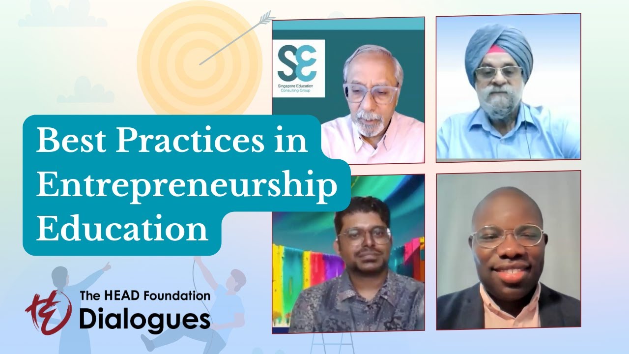 Best Practices in Entrepreneurship Education | The HEAD Foundation Dialogues