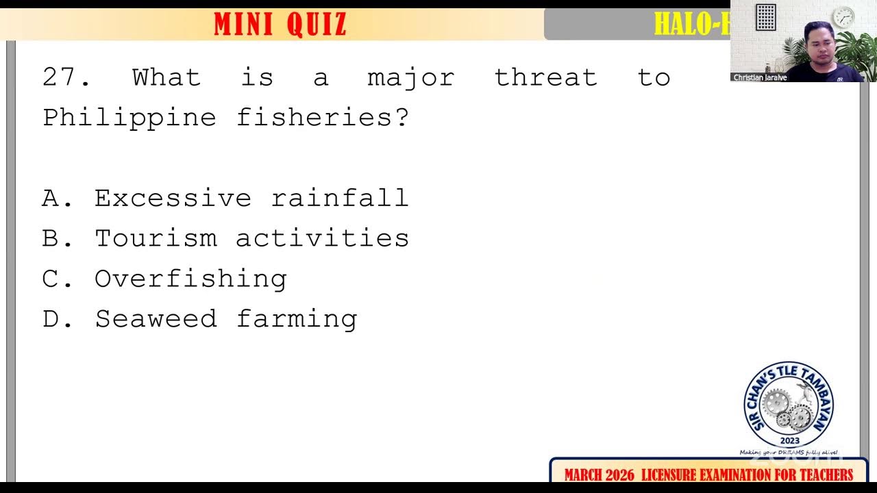 TLTVE Mini Quiz #3