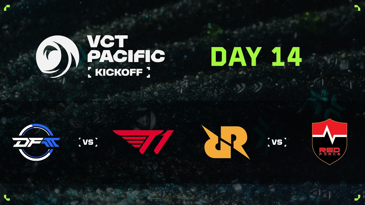 DFM vs T1 / RRQ vs NS - VCT Pacific - Kickoff - Middle Bracket Semi Finals / Winner's Final - Day 14