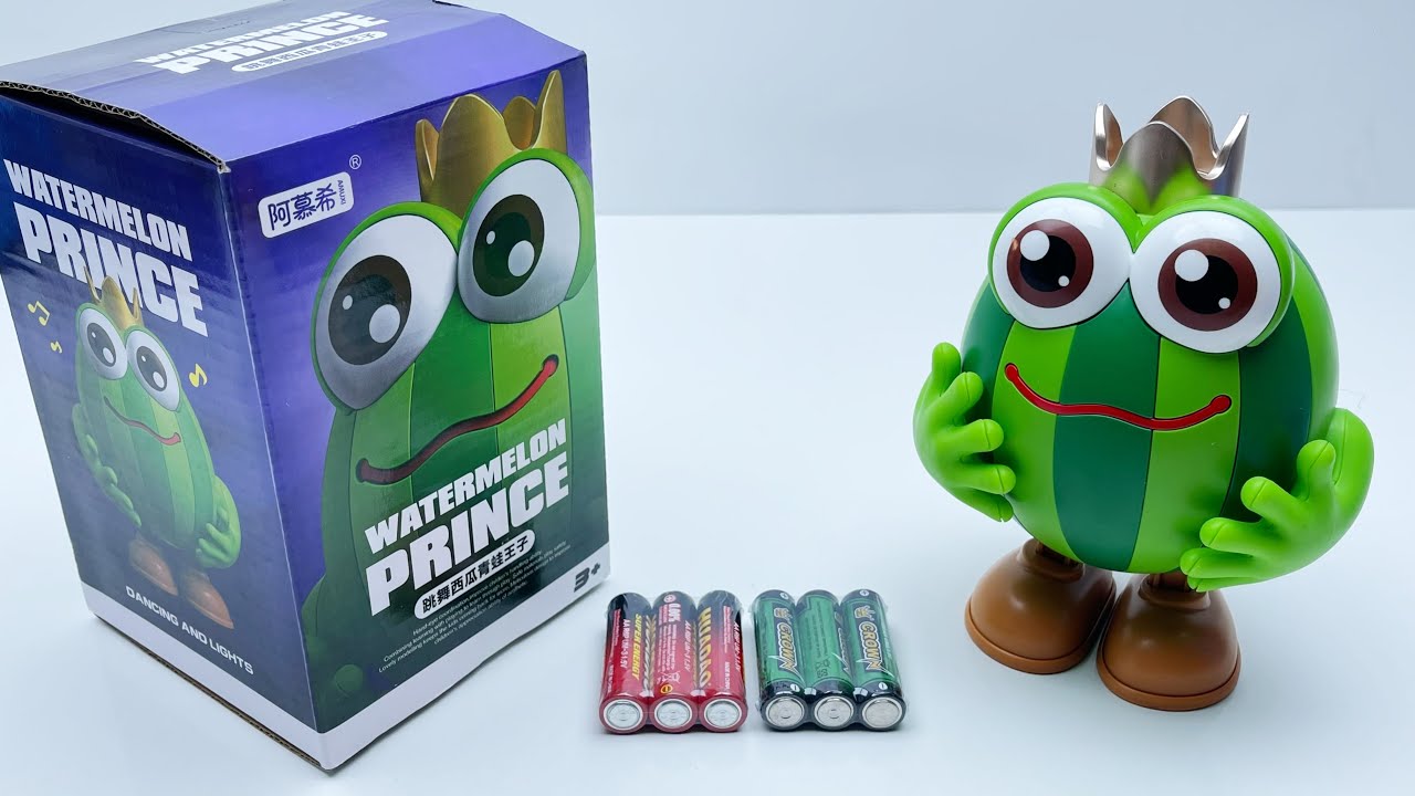 8-Minute Electric Toy Unboxing | Dancing Watermelon Frog Prince | Doraemon Riding a Balance Bike