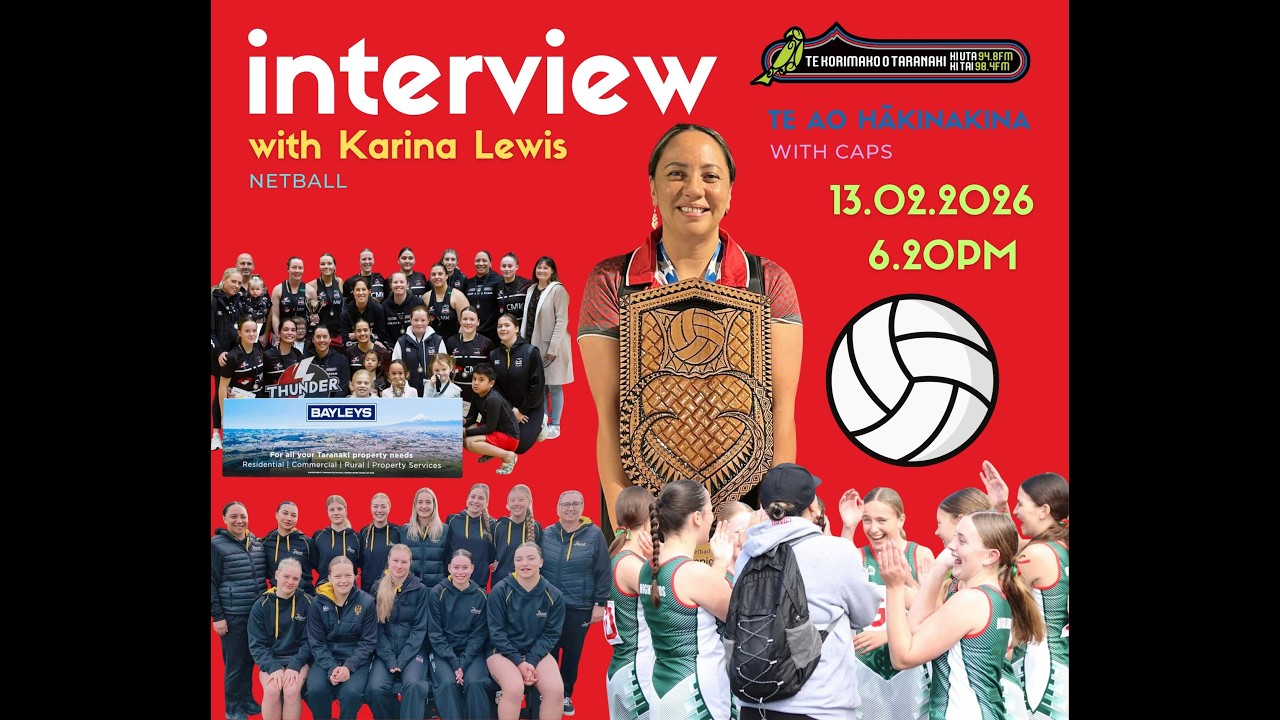 Te Ao Hākinakina with Caps | Karina Lewis