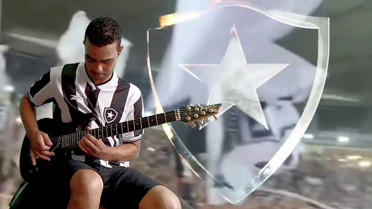 hino do Botafogo na guitarra