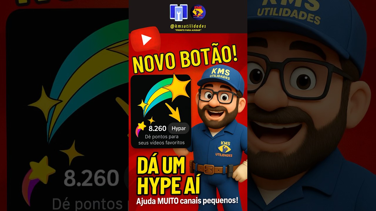 Voc&ecirc; j&aacute; usou o bot&atilde;o HYPE no YouTube? Saiba como funciona! 🚀#Hypar #hype