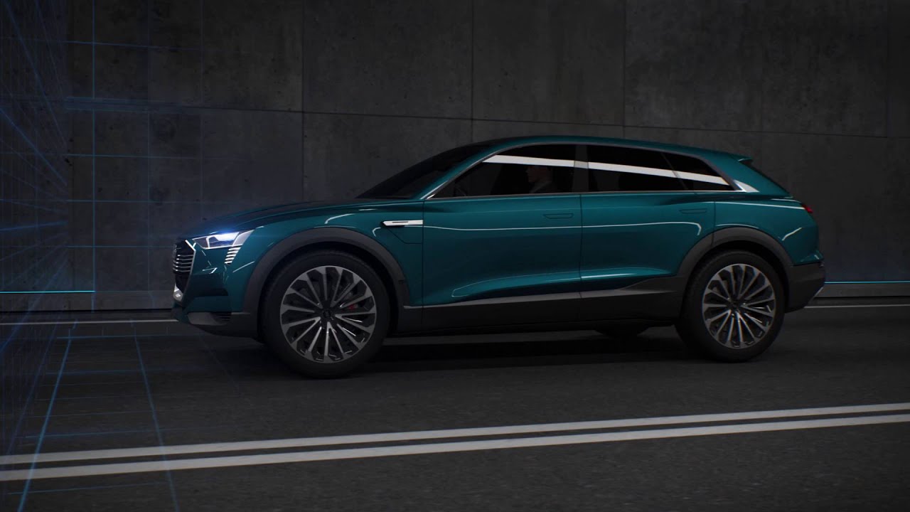 Audi e tron quattro concept technical trailer CES 2016