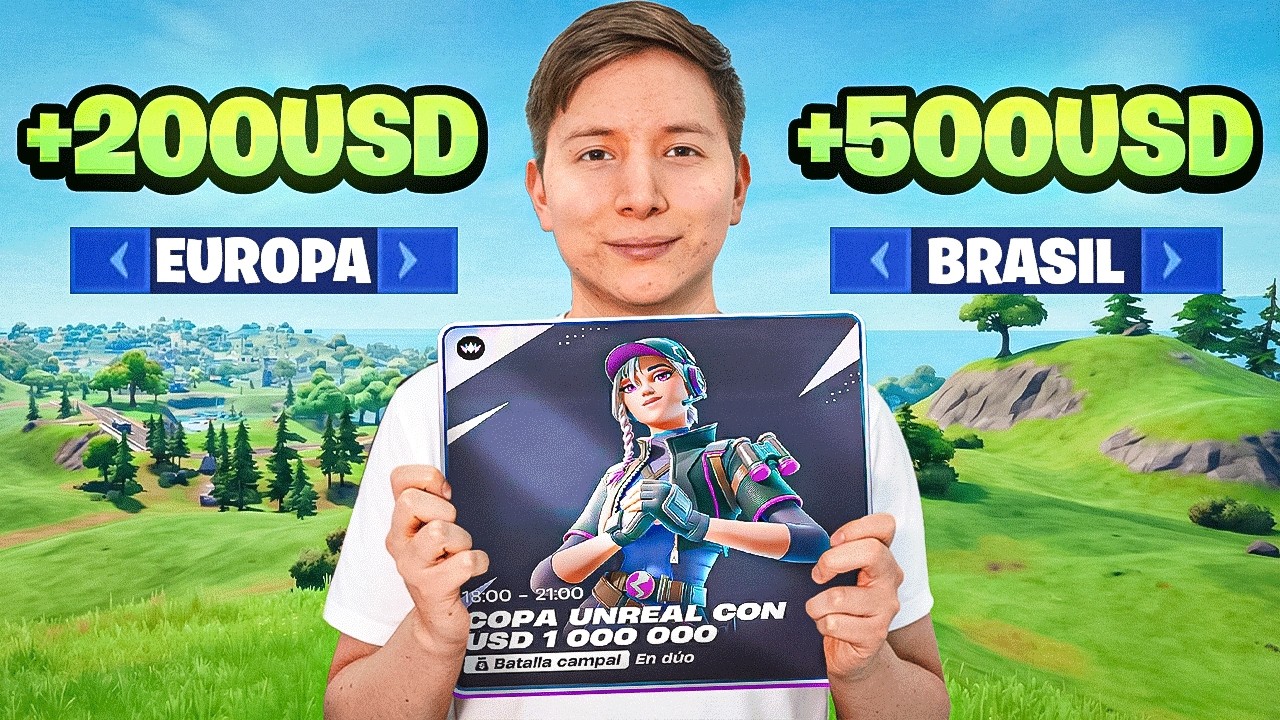 Gané Dinero En Todas Las Regiones de Fortnite