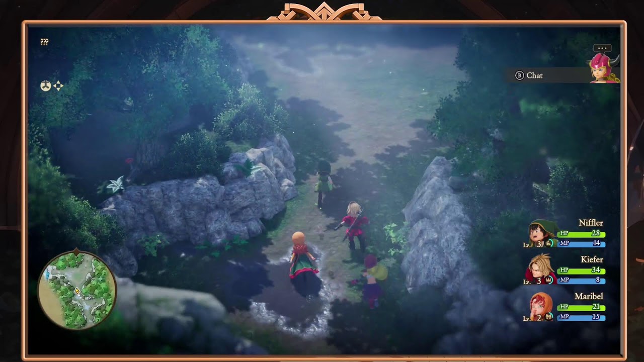 Playing  Dragon Quest VIII Reimagined Demo