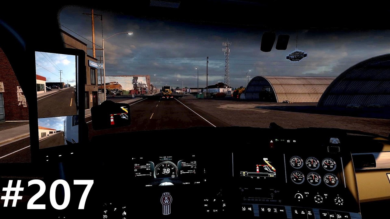 American Truck Simulator - Part 207 - Short Delivery From Miles City To Glasgow