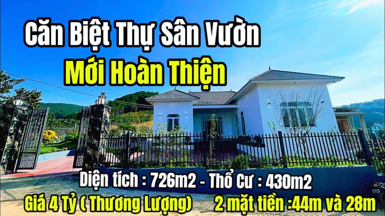 Căn Biệt Thự  Mới Vùng Ven Đà Lạt | Giá 4 Tỷ ( thương lượng) |BDS VEN ĐÀ LẠT #quehuong