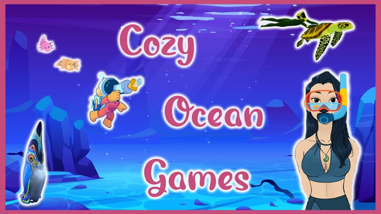 Dive into the Ocean with these COZY Underwater Games! | 4 Cozy Underwater Games (pt 1)