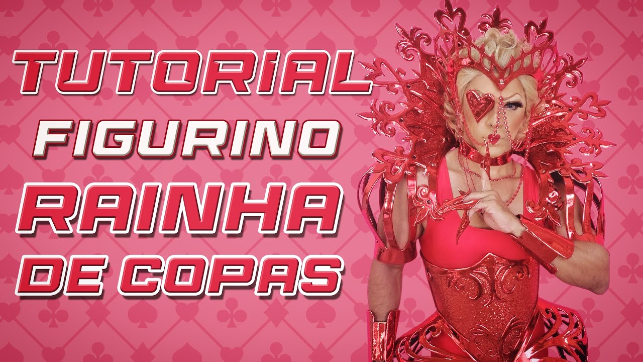 COMO FAZER UMA FANTASIA RAINHA DE COPAS