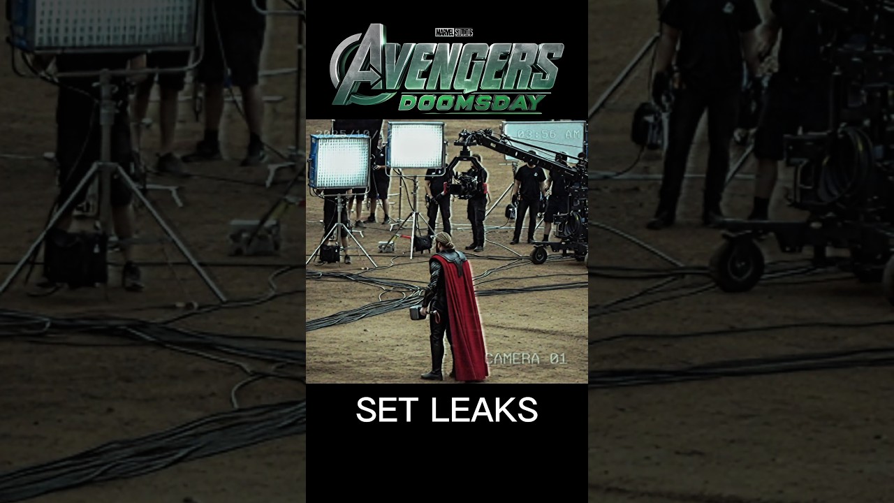 Avengers doomsday set Leak footage marvel studios #shorts #shortsfeed #shortvideo #trending #marvel