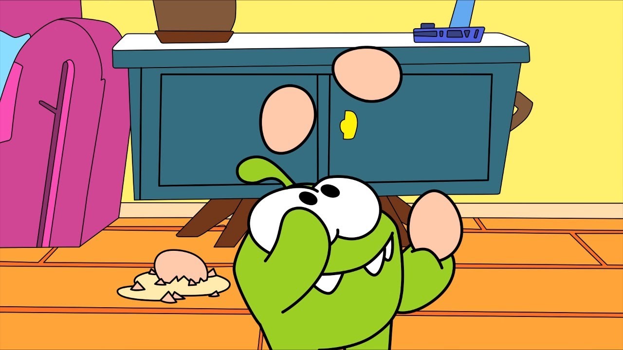 Learning colours with Om Nom: Easter