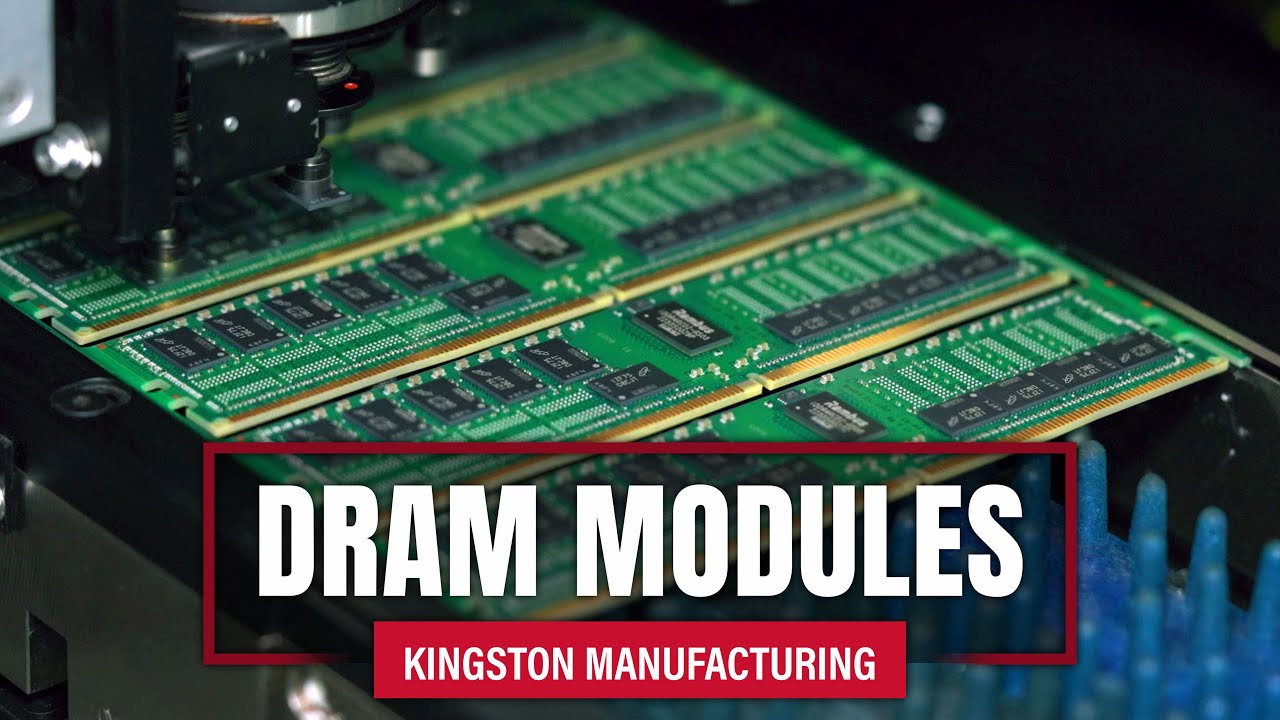 Процесс производства модулей DRAM &ndash; Kingston Technology