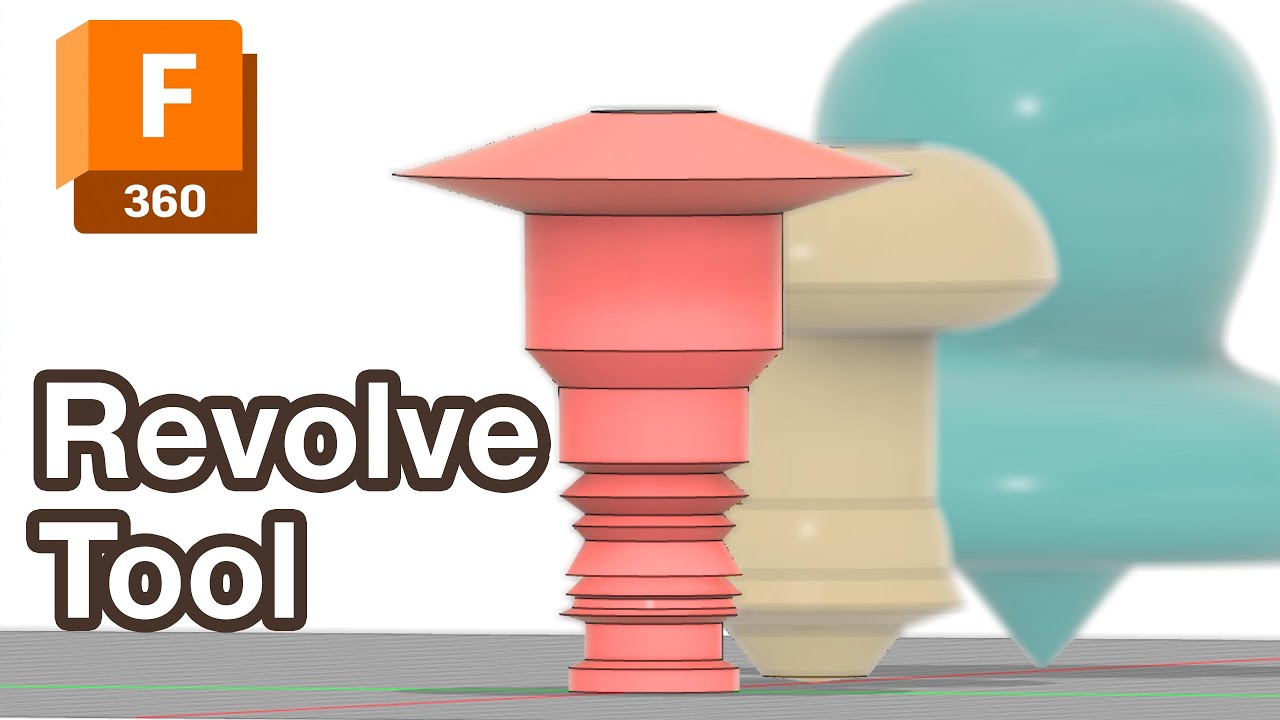 Fusion 360 Revolve Tool Tutorial