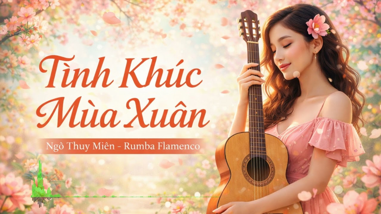 TÌNH KHÚC MÙA XUÂN | NGÔ THUỴ MIÊN | RUMBA FLAMENCO (AI)
