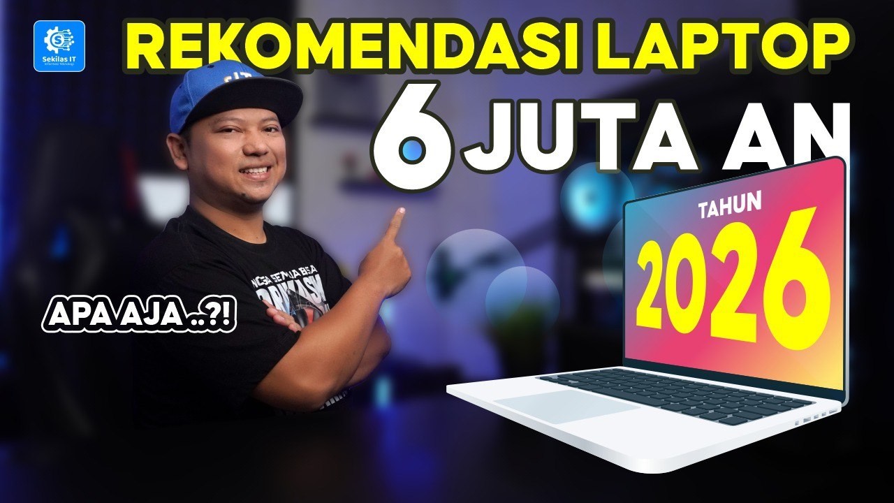 Laptop 6 Juta an di 2026 Terbaik Buat Gaming,Bisnis,Sekolah