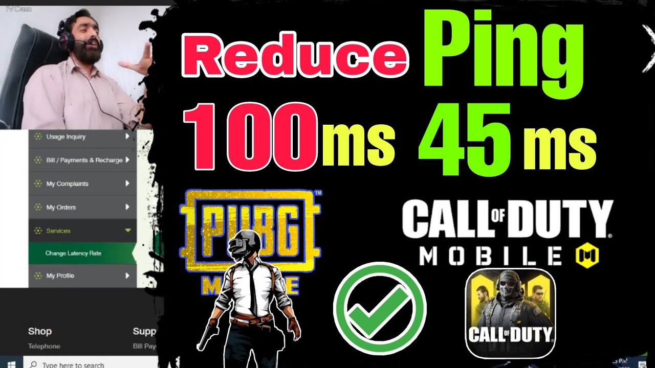 How to Reduce Ping in PTCL for gaming | How to Get Low Ping | How to Change Latency Speed for Gaming