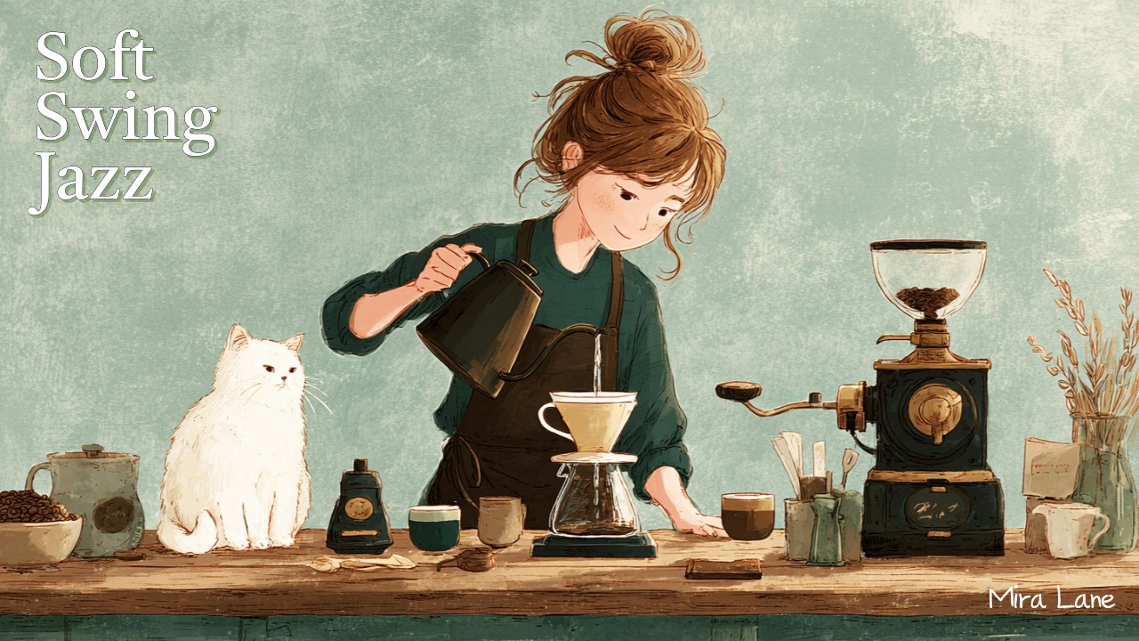 ☕Soft Swing Jazz | Relaxing Home Café Playlist