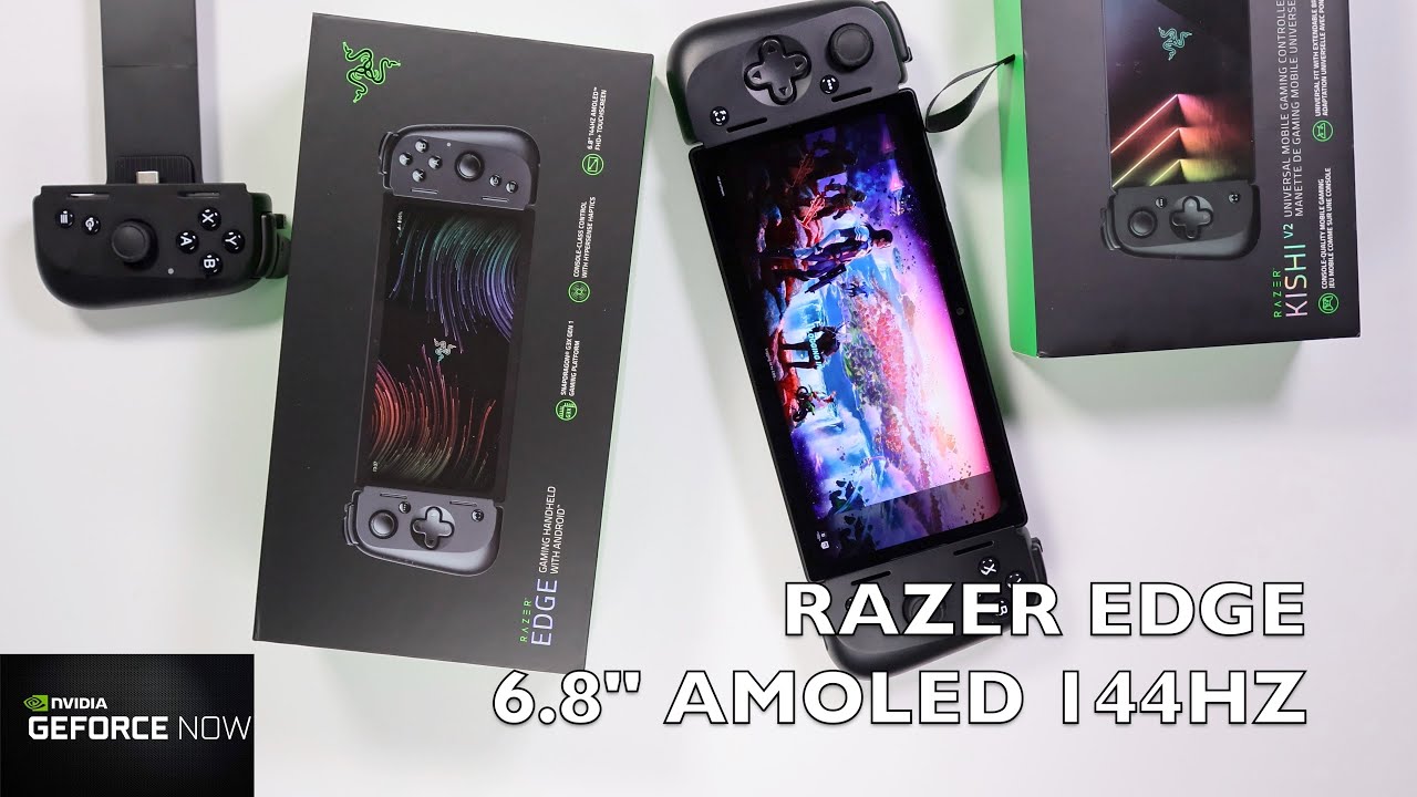 New Razer Edge Ultimate Android Gaming Handheld | Unboxing & Gameplay