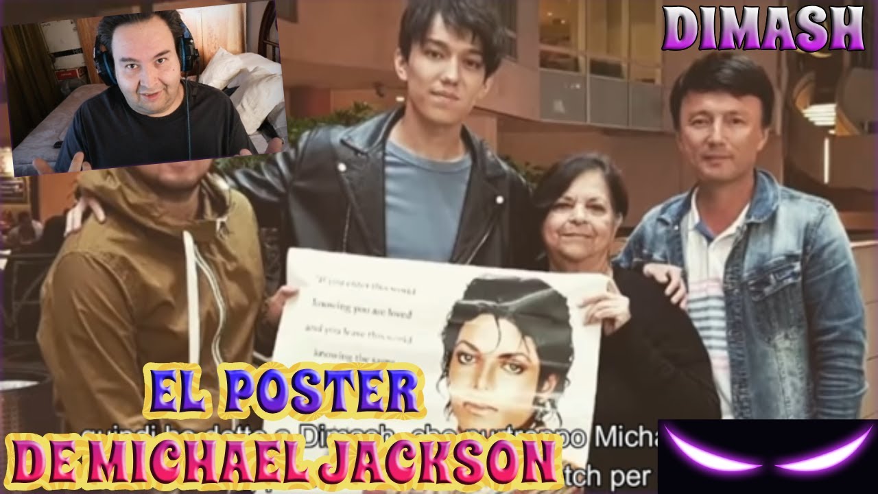 РЕАКЦИЯ НА ДИМАША / ИСТОРИЯ ПОСТЕРА MJ С АВТОГРАФОМ