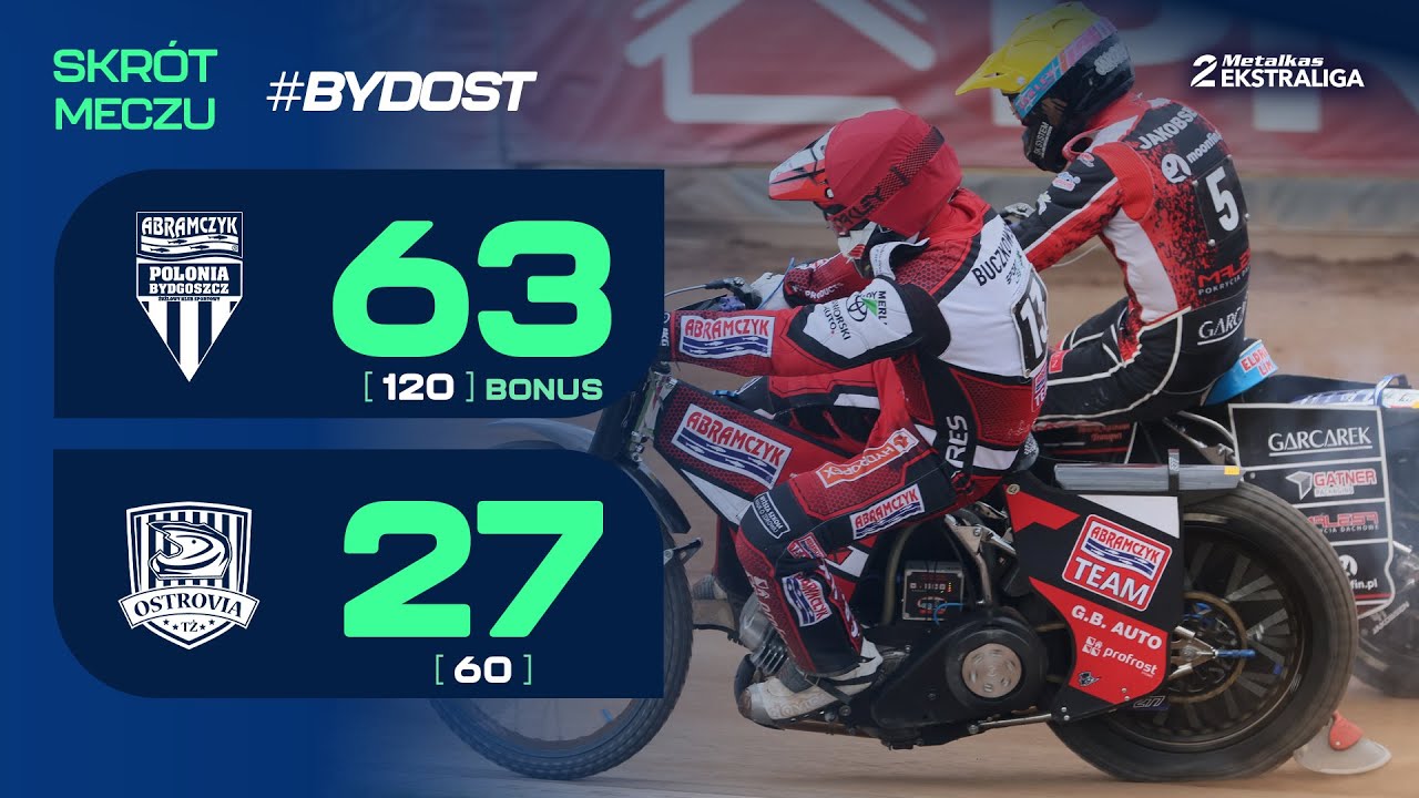 Speedway. Żużel. Mecz: Sromotne lanie Gryfów. Powrót Krakowiaka (skrót #BYDOST 63:27 26.06.2025)