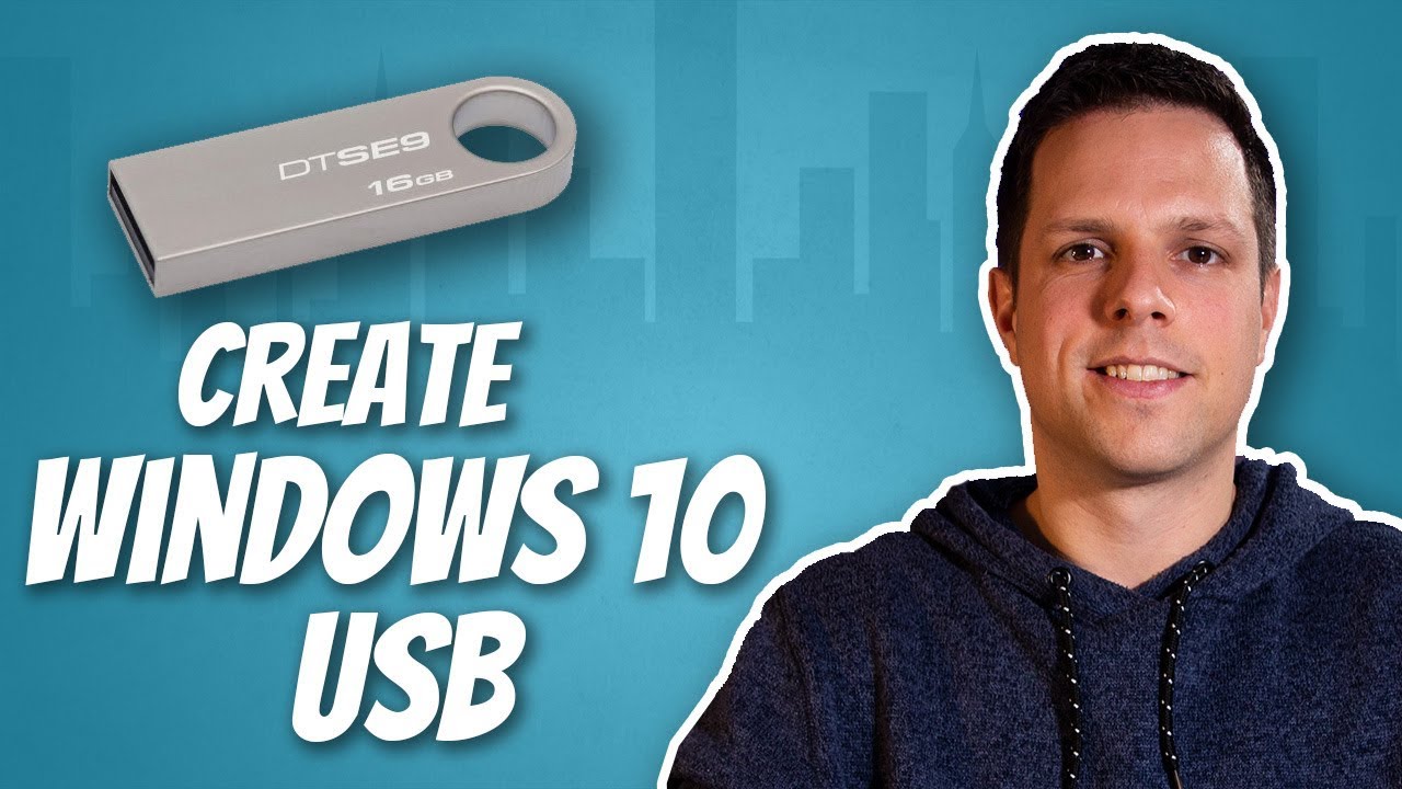 Как создать установочный USB-накопитель Windows 10