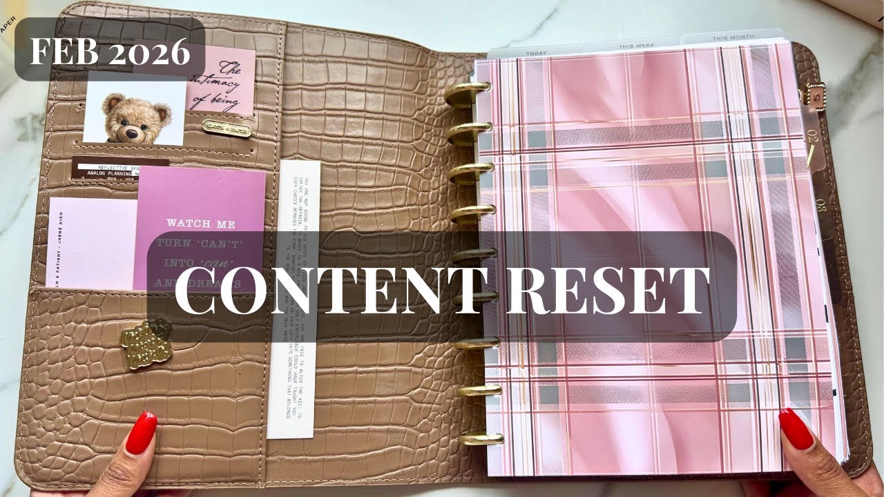 February Social Media Planner Refresh |  HP Classic