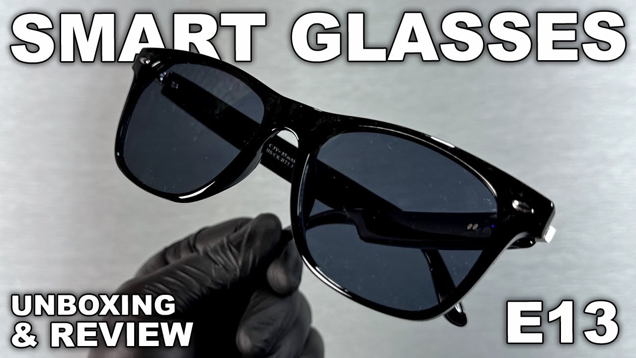 Amazing Smart Glasses E13 with AI Intelligence Translation and Much More!