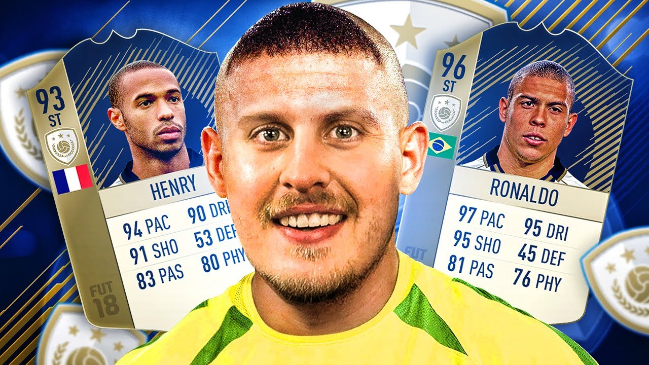 R9 RONALDO VS ICON HENRY IN FIFA 18! THE BATTLE OF THE ICONS SQUAD BUILDER! FIFA 18 ULTIMATE TEAM