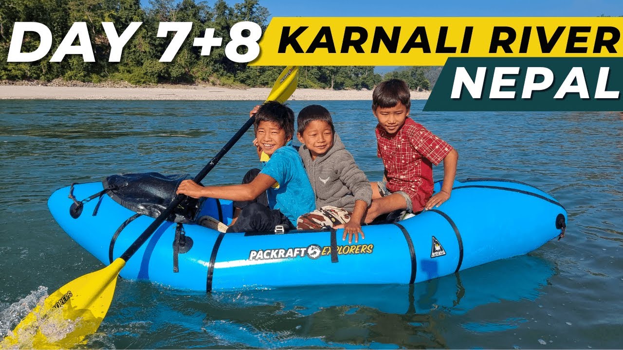Packraftexpedition Karnali Tag 7+8 - Mit Delfinen über die Ziellinie 🐬🏁