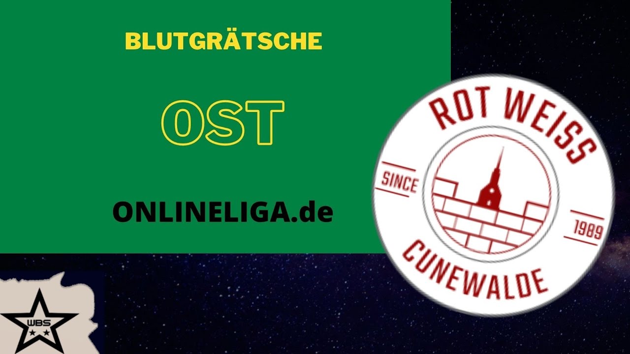 Rot Weiss Cunewalde  Blutgrätsche Ost #9 onlineliga de