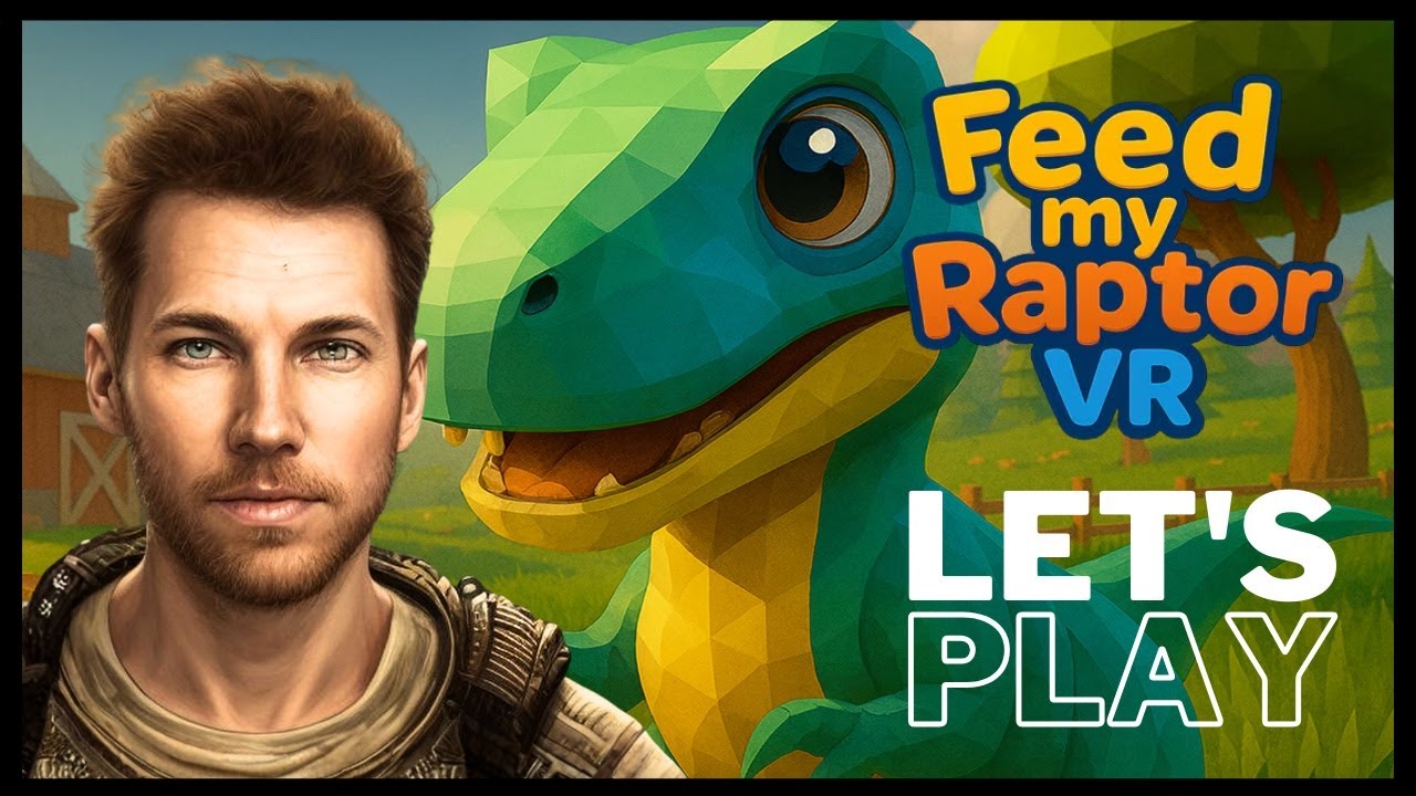 Моё самое короткое прохождение PSVR2 на данный момент? | Let's Play Feed My Raptor VR (PSVR2)